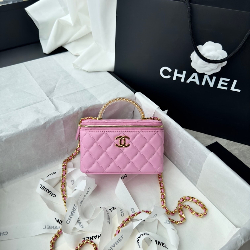 Ch*el cosmetic bags